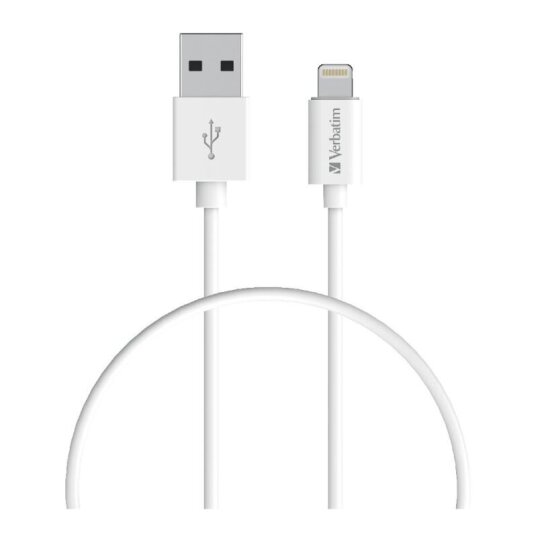 Verbatim Charge Sync USB C Cable 1m White USB C to-preview.jpg